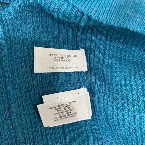 NEW Cutter & Buck Mens Lakemon Mixed Stitch Crewneck Sweater Size 2XB/2TG Blue - Picture 5 of 5